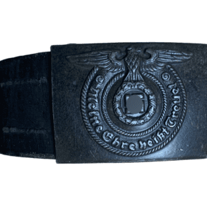 ceinturon cuir SS