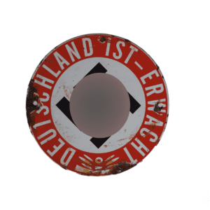 plaque émaillée WW2